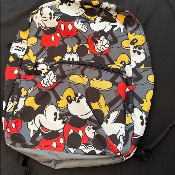 Mickey Mouse Patterned Backpack - Picture 6 of 14